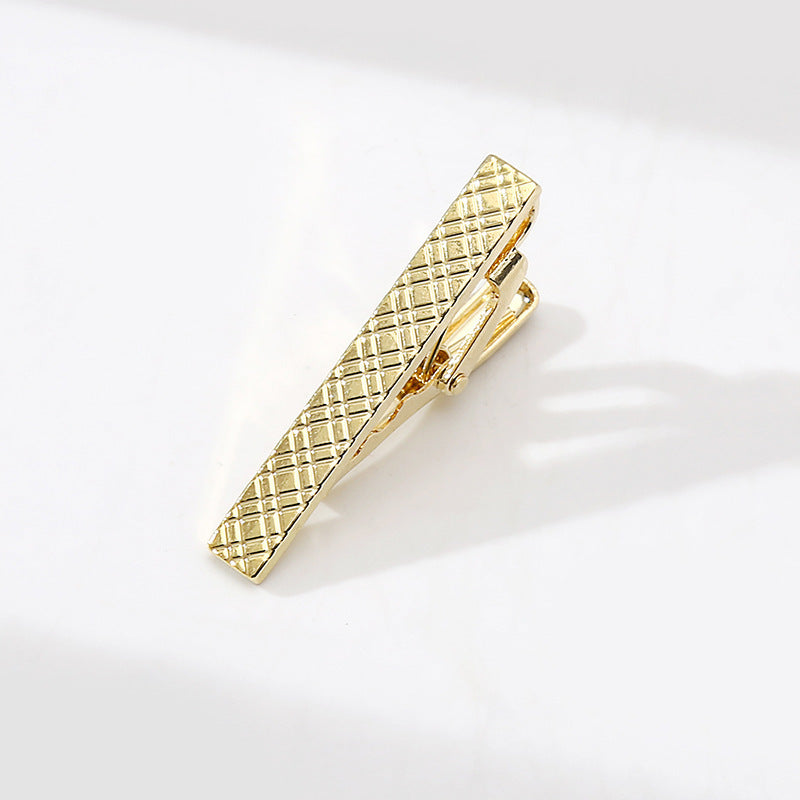 Short Men's Tie Clip — 4.5cm, 19 Styles