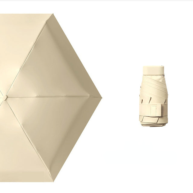 Mini Folding UV Sunshade Umbrella for Women