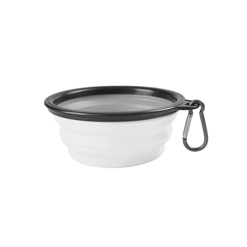 Collapsible Silicone Dog Bowl — Travel-Ready, Always