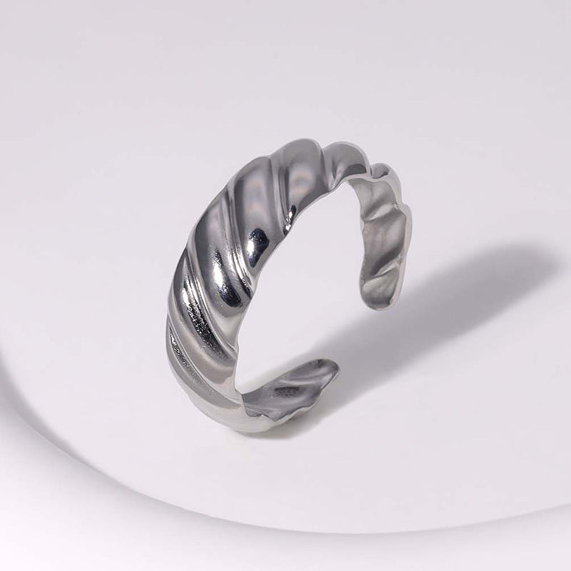 Titanium Open Ring — Minimalist Style That Goes With Everything