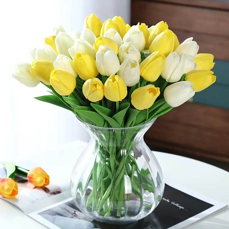Artificial Tulip Stems 5pc — Real Tulips Die. These Don't.