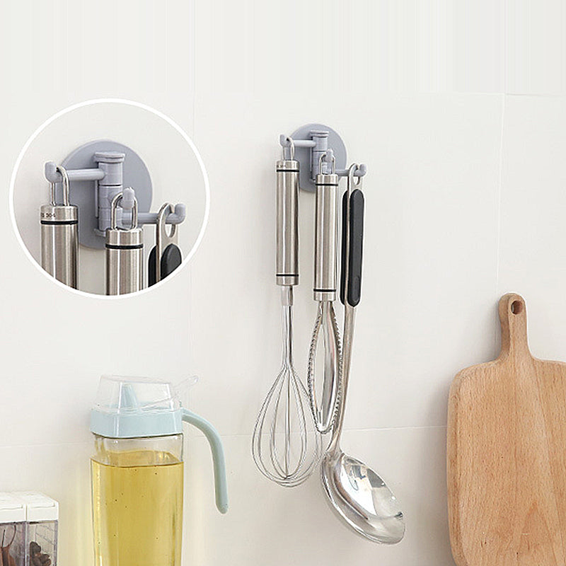 Adhesive Hook Wall Storage Key Holder and Organizer
