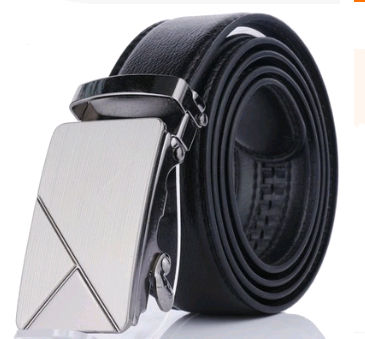 PU Leather Auto-Buckle Belt — No Holes, No Hassle