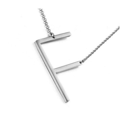 Alphabet Pendant Necklace — Your Initial, Your Story