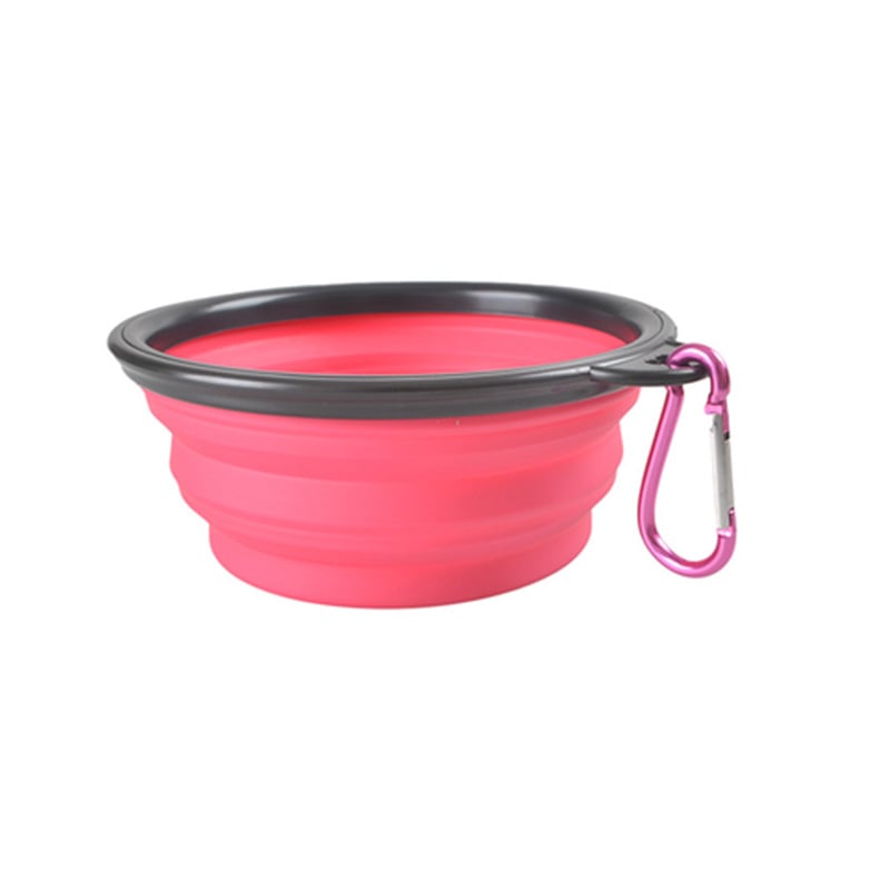 Collapsible Silicone Dog Bowl — Travel-Ready, Always