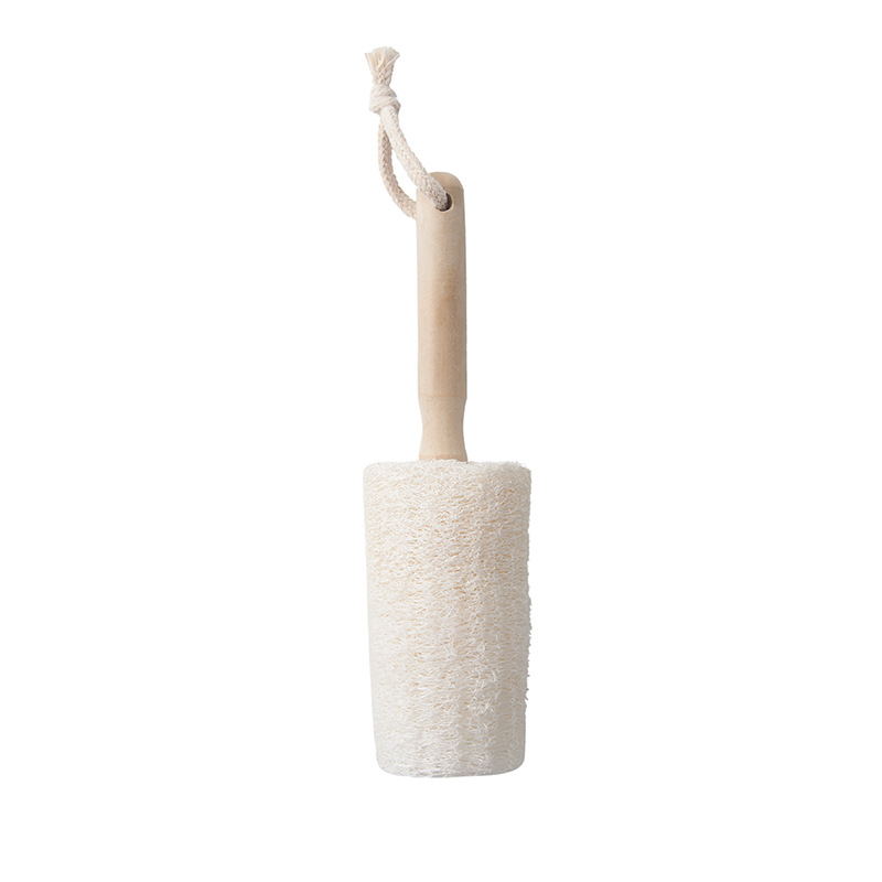 Loofah Cup Brush — Natural, Eco-Friendly, Gets Bottles Spotless