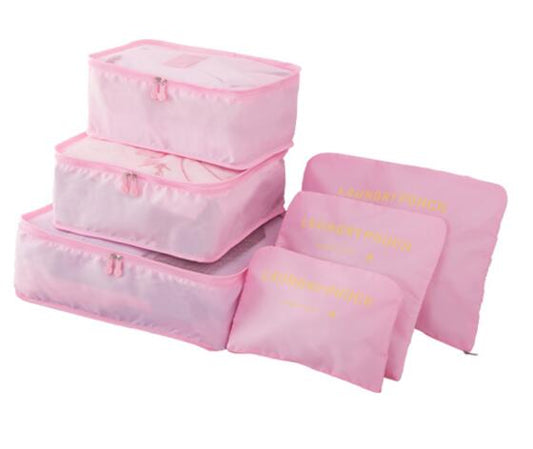 Portable Travel Packing Cubes (6-Piece) — Organize Every Trip