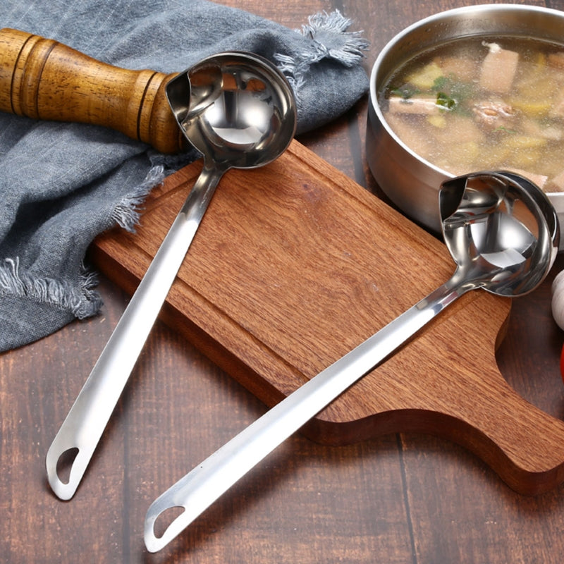 Oil Separator Spoon — Scoop the Broth, Leave the Fat