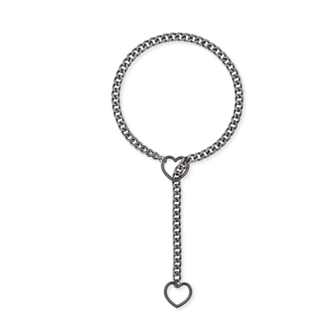 Heart Slip Chain Necklace — Adjustable Style That Goes With Everything
