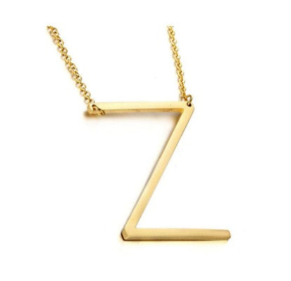 Alphabet Pendant Necklace — Your Initial, Your Story