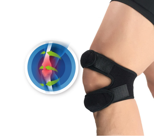 Professional Patella Strap, Sports Knee Brace, Shock Absorbing Leg Support