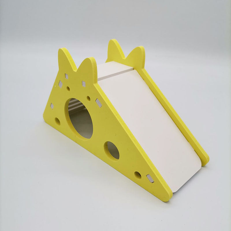 Wooden Slide House for Small Pets — Their Favorite Thing in the Cage