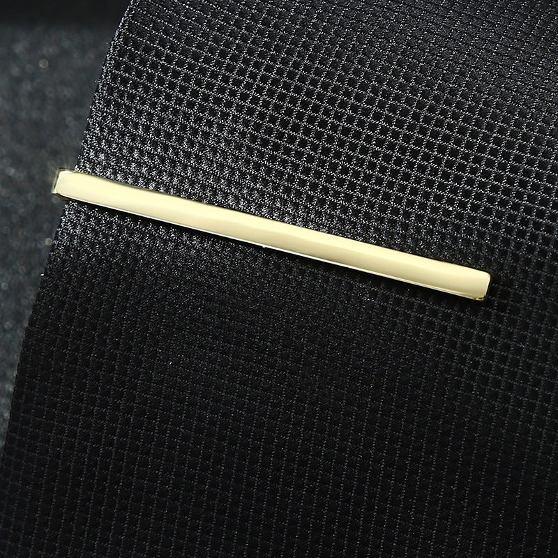 Short Men's Tie Clip — 4.5cm, 19 Styles