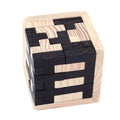 Wooden Brain Teaser Puzzle — Can You Crack It in Under a Minute?