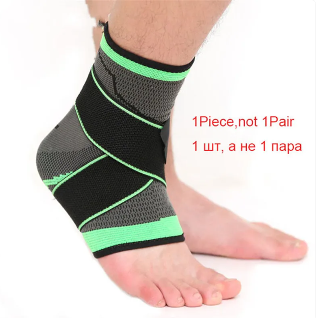 Sports Ankle Support Brace for Running, Basketball, Mountaineering – Compression Sleeve, Injury Prevention