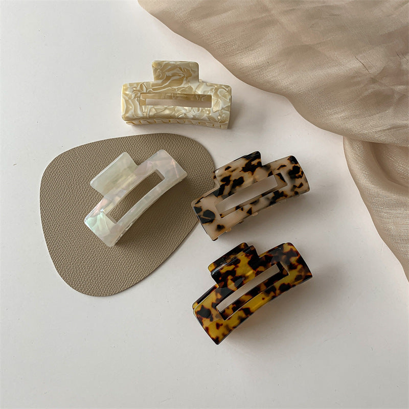 Elegant Mermaid Color Acetate Hair Claw Clip