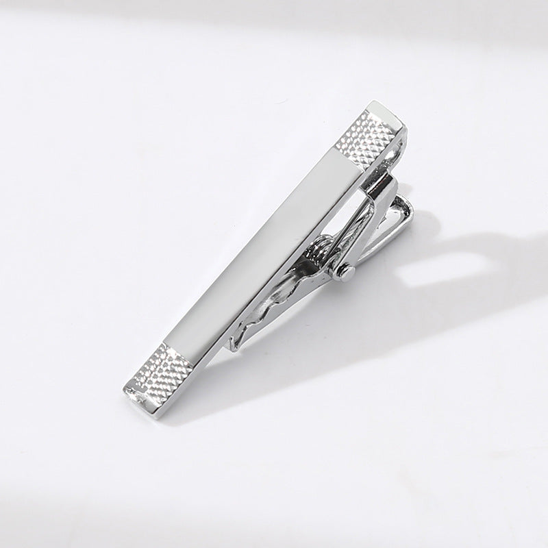Short Men's Tie Clip — 4.5cm, 19 Styles