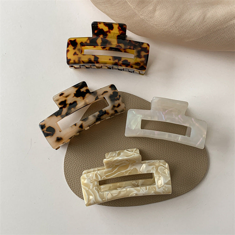 Elegant Mermaid Color Acetate Hair Claw Clip
