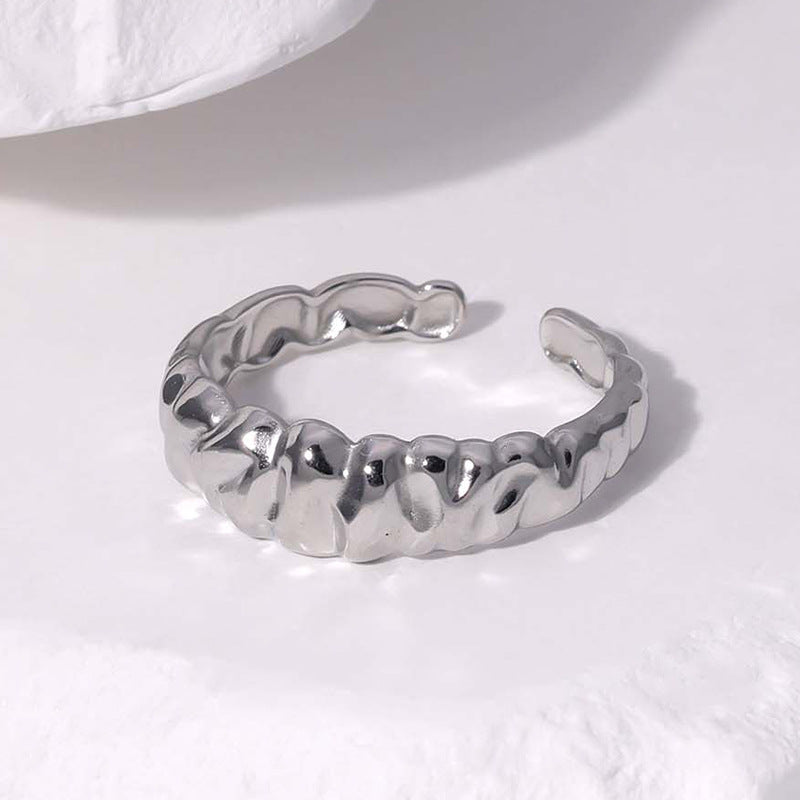 Titanium Open Ring — Minimalist Style That Goes With Everything