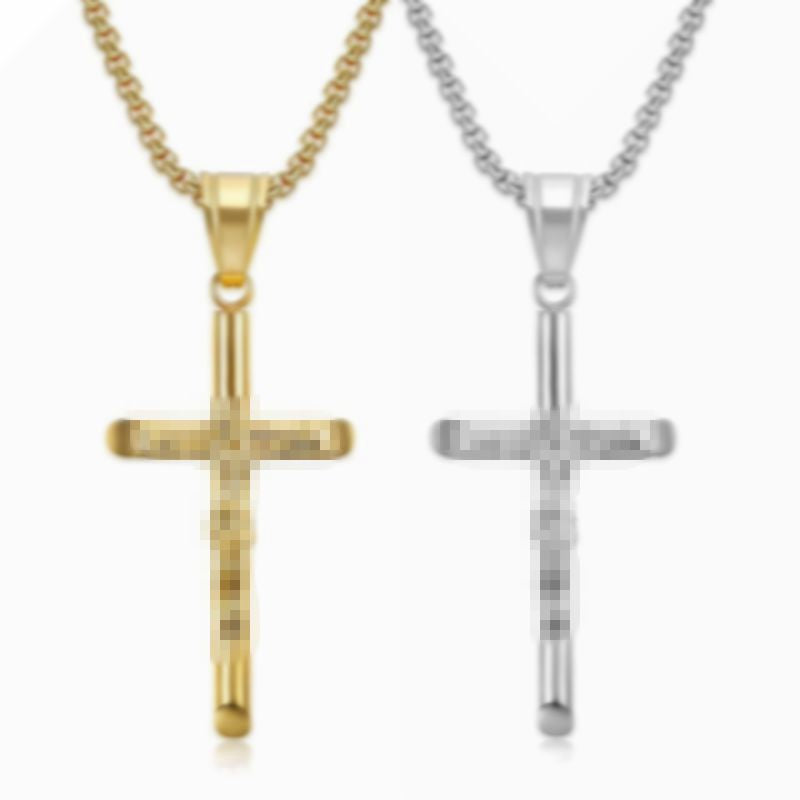 YS Cross Pendant Necklace — Minimal Edge, Maximum Impact