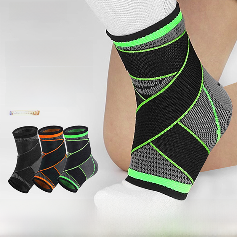 Knitted Sports Ankle Brace with Compression Support