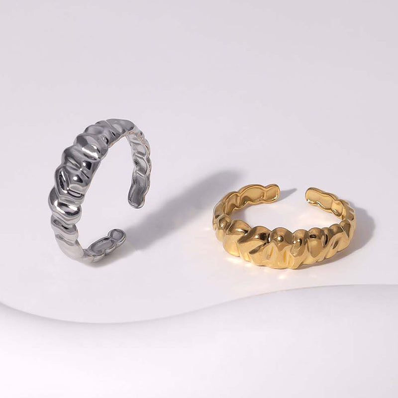 Titanium Open Ring — Minimalist Style That Goes With Everything